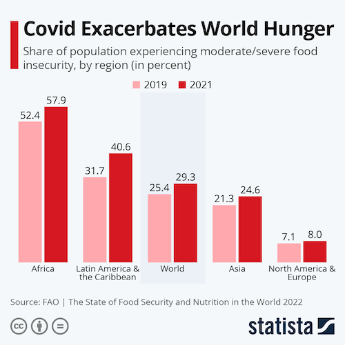 Covid Exacerbates World Hunger