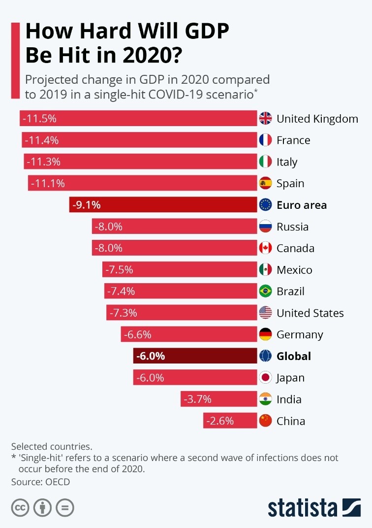 How Hard Will GDP Be Hit in 2020?