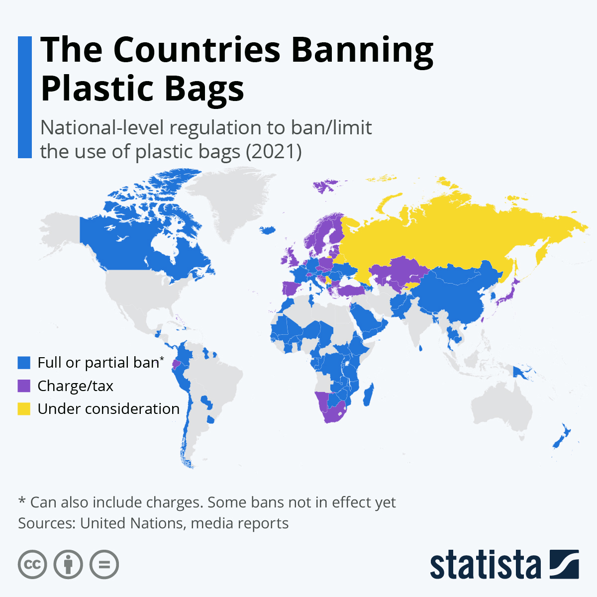 The Countries Banning Plastic Bags