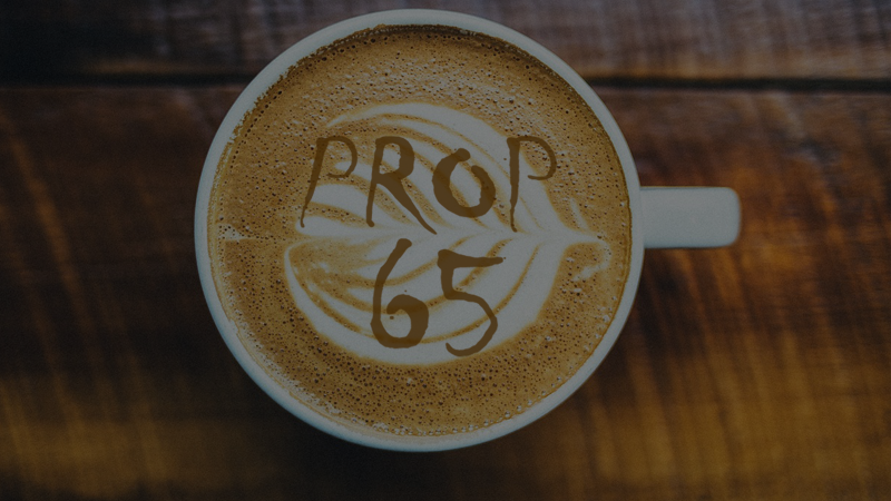 A “Grande” Day for Coffee Regarding Proposition 65