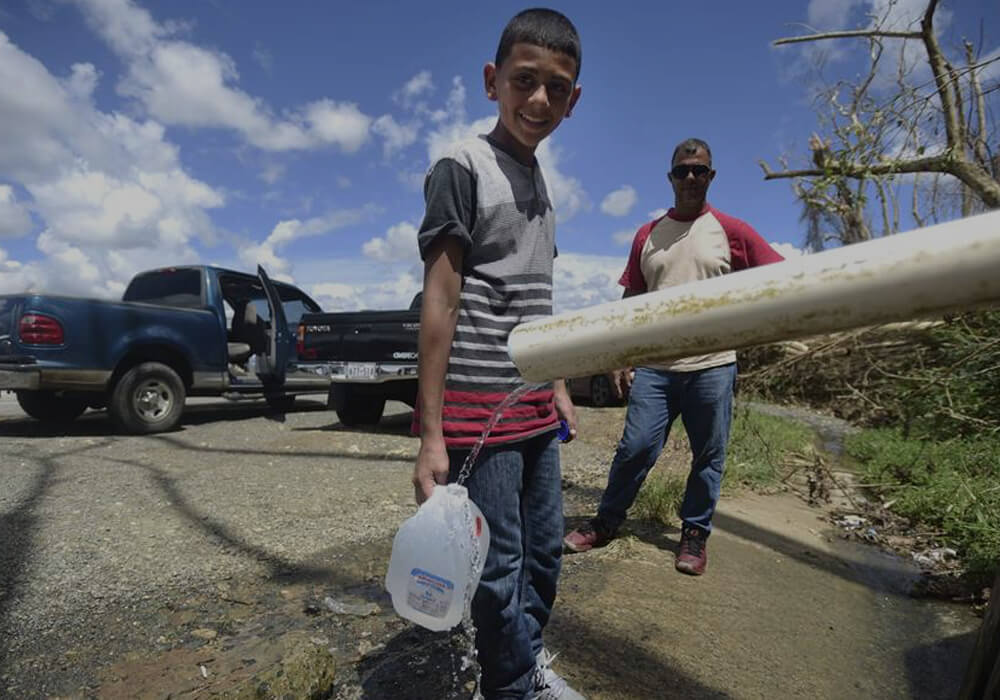 Working To Help To Relieve Puerto Rico’s Bottled Water Shortage