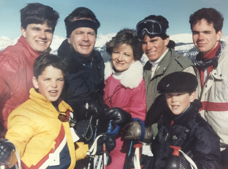 Lebrija Family Winter Vacation 1982
