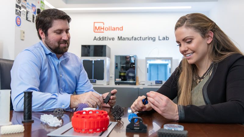 M. Holland 3D Printing Additive Manufacturing Lab Team